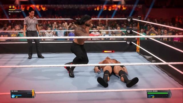 THE ROCK ЛЕГЕНДА ПОЛУЧИЛ ПО САПАТКИ ОТ БИЧА - WWE 2K23 (no comment) смотреть онлайн