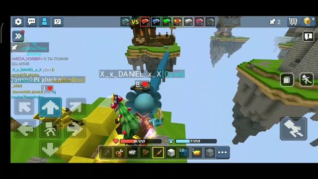 Купил НОВОГОДНЮЮ елку из ЛЕГЕНДАРНОЙ акции | OMG | BED WARS | Blockman go