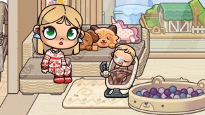 Украшаем дом к Новому году. В Avatar World. @MilaGame @Avatar_family_officia