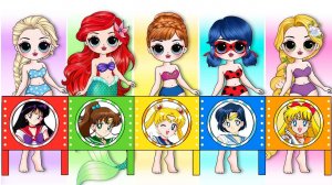 Эльза, Божья коровка, Рапунцель и Ариэль стали принцессами Сейлор Мун - 35 лучших поделок из бумаги