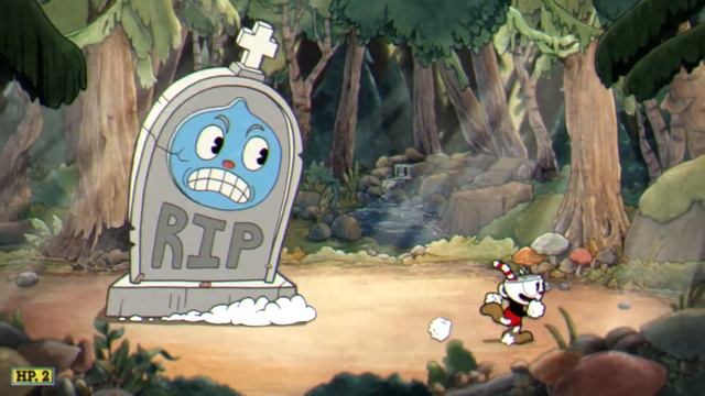 Игра Cuphead - Опасная Трясина. Часть 3