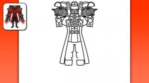 КАК НАРИСОВАТЬ НОВЫЙ СУПЕР УЛУЧШЕННЫЙ ТИТАН СПИКЕРМЕ?