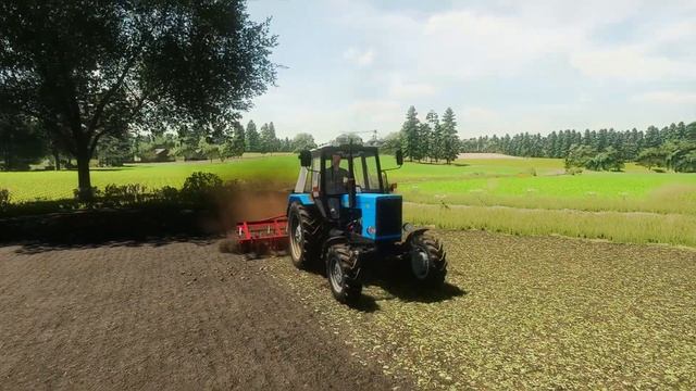 Farming Simulator 22/Культивируем поле на Мтз-82.1/к.Калиновка смотреть онлайн