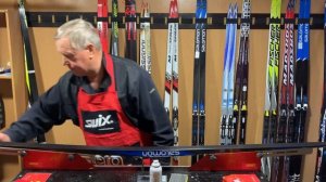 Подготовка лыжи жидким парафином swix? Часть 1. Подготов?