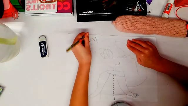 ПЕРВОЕ ВИДЕО В 2019 ГОДУ. Как я рисую смотреть онлайн