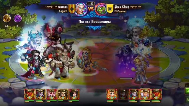 Ксеша и защитный пак. Хроники Хаоса. Hero Wars смотреть онлайн