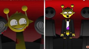 Sprunki Wenda Treatment. Оригинал vs человеческая версия.