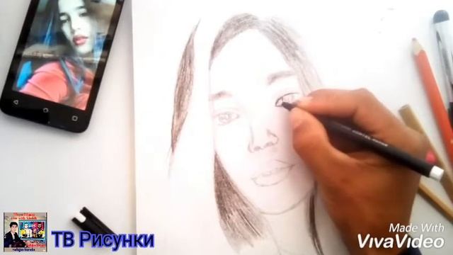 Нарисую лучше актриса Узбекистана Durdona Kurbanova как вам рисунок? смотреть онлайн