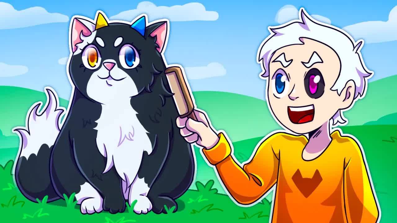 ❤️ Майнкрафт но Я СТАЛА ПОМОЩНИКОМ ПУХЛЫМ КОТОМ смотреть онлайн