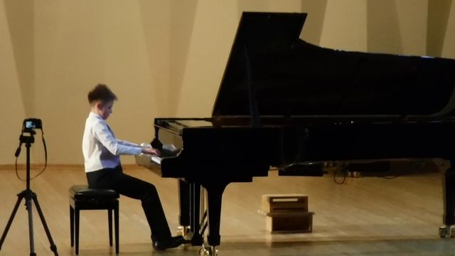 Выступление в концерте класса фортепиано, преподавателя Дениса Мироновича Сагалова, 29.05.2025 смотреть онлайн