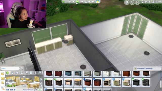 4. учусь строить красивый дом в The Sims 4 смотреть онлайн