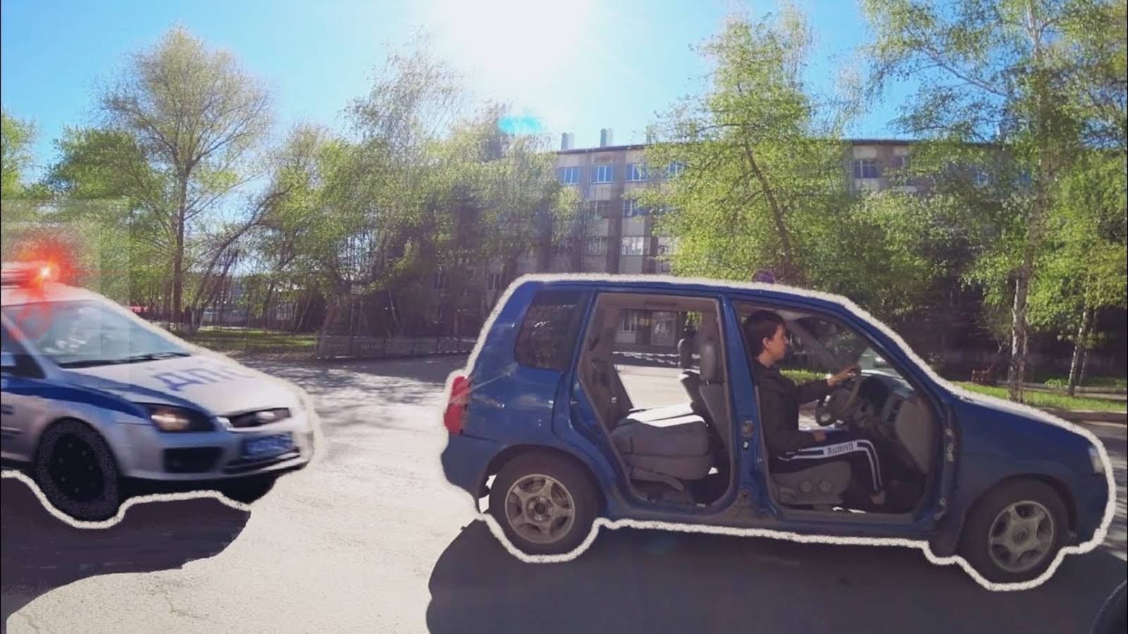 СКРЫВАЕМСЯ НА РАЗОБРАННОЙ ТАЧКЕ смотреть онлайн