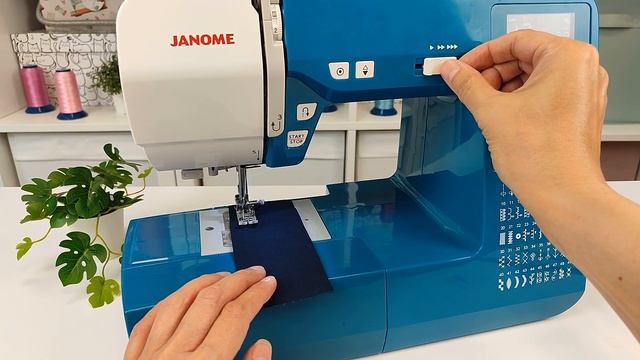 Janome TS1115. Начало шитья