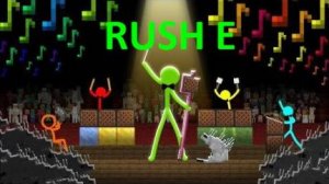 Rush E (Alan Becker) _ Green VS Silverfish