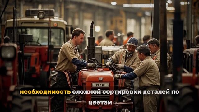 Почему тракторы в СССР красили преимущественно в сини