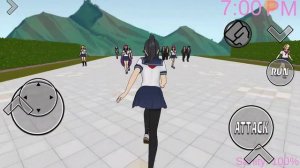 прохожу миссии в Яндере чан симулятор/ yandere chan simulator