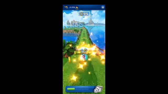 Как Дима в SONIC DASH играл!