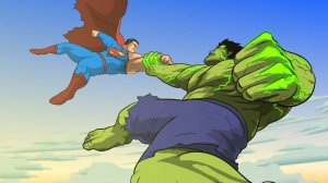 SUPERMAN vs HULK Animation -Taming The Beast II