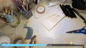 Делаю МОРГАЮЩЕГО дракона на руку!