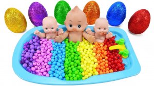 ИГРАЕМ В СЛАЙМЫ КУПАЕМ ПУПСИКОВ РАЗНОЦВЕТНЫЕ ШАРИКИ ВИДЕО ДЛЯ ДЕТЕЙ ДЕТСКИЙ КАНАЛ ИГРАЛКИ-ЗАЛИПАЛКИ