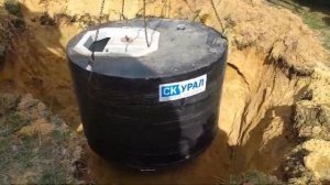 Монтаж септика УРАЛ-4 Био с подготовкой к Про, Кострома