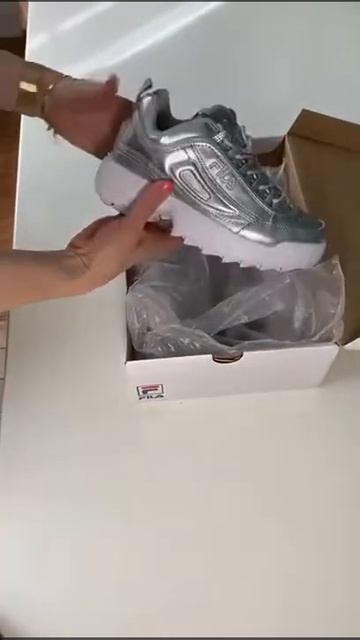 Кросовки fila распаковка 2