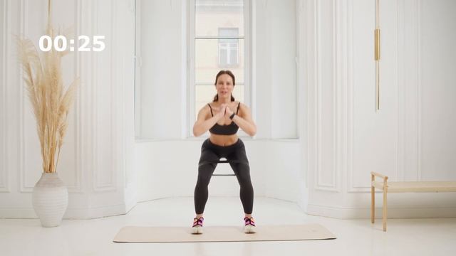 ТРЕНИРОВКА С РЕЗИНКОЙ НА НОГИ И ЯГОДИЦЫ 30 МИНУТ | #трен? смотреть онлайн