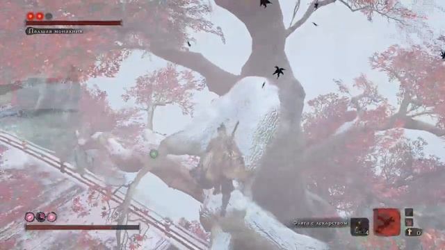 Sekiro: Shadows Die Twice Падшая монахиня второй бой на мосту .