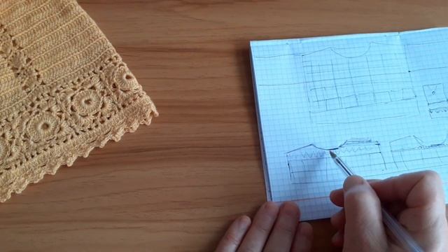 Как связать кофточку из мотивов.