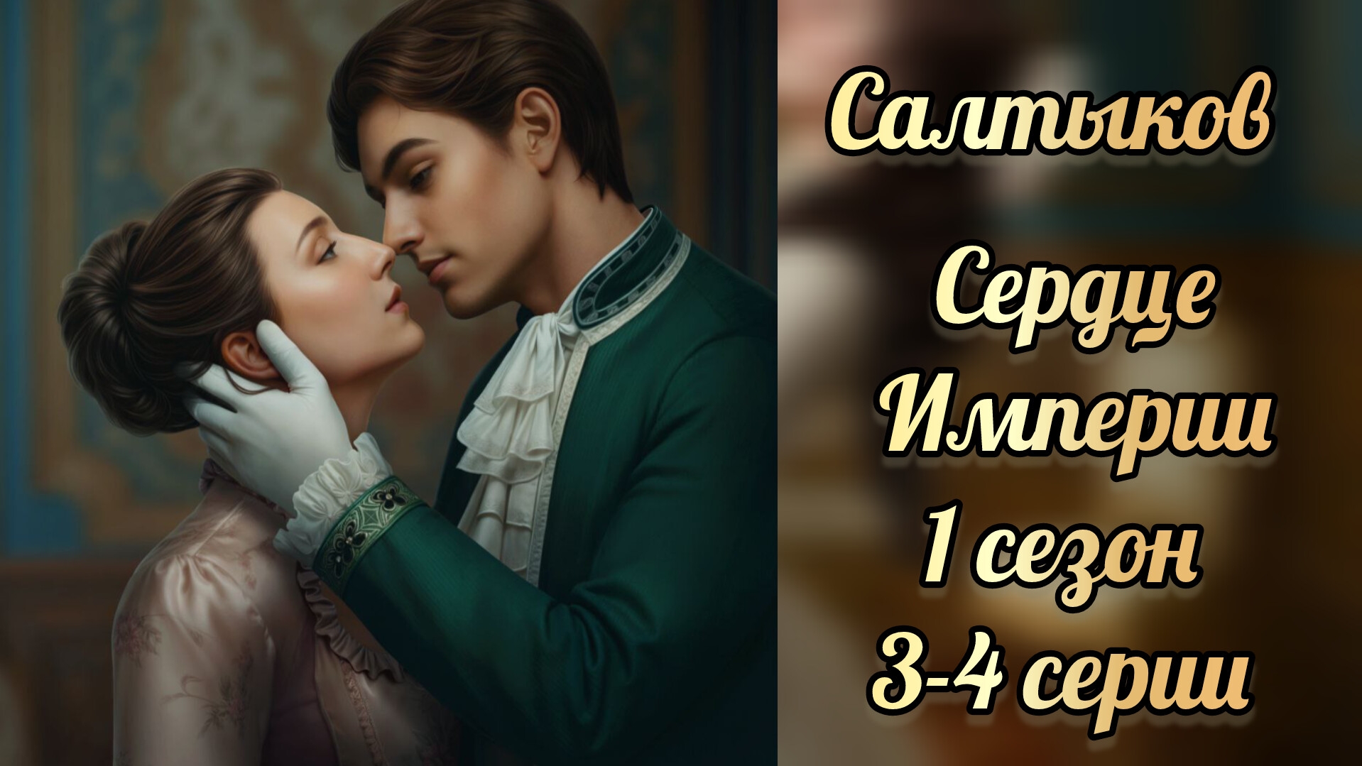 Поцелуй с Салтыковым. Сердце Империи 1 сезон 3-4 серии. Сцены с Салтыковым. Lagerta