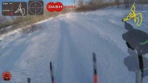 09 01 2024 Лучегорск городская лыжня с телеметрией