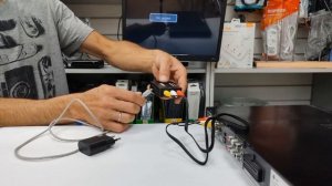 Как подключить конвертер RCA -HDMI (dvd плеер к современному телевизору)