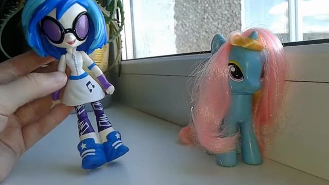 Мои мини фигурки девочки из эквестрии.