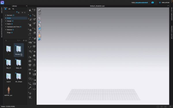 Аватар CLO3D: создание на индивидуальную фигуру