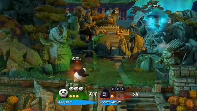 Кунг-фу Панда-разборки(Kung-Fu Panda:Showdown of Legendary Legends)По против Гориллы смотреть онлайн