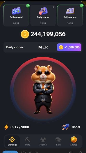 Hamster Kombat, ежедневный шифр, 14-15 июля #hamsterkombat смотреть онлайн