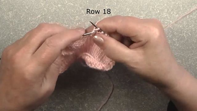 0233-узор .Вязание спицами( для левшей) .Pattern. Knitting With Needles (left-handed)