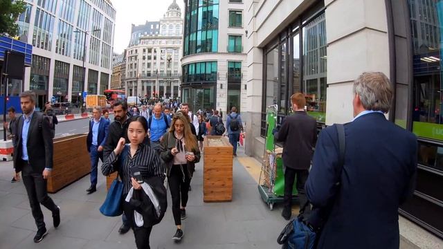 LONDON WALK — South Bank To Financial District Via London Bridge【4K】