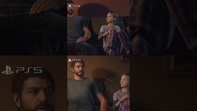 The Last Of Us Remastered СРАВНЕНИЕ #tlou #thelastofusremastered #одниизнасремейк