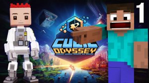 Cubic Odyssey или Minecraft СУПЕР КОТ 🐱  ВЫЖИВАНИЕ #1