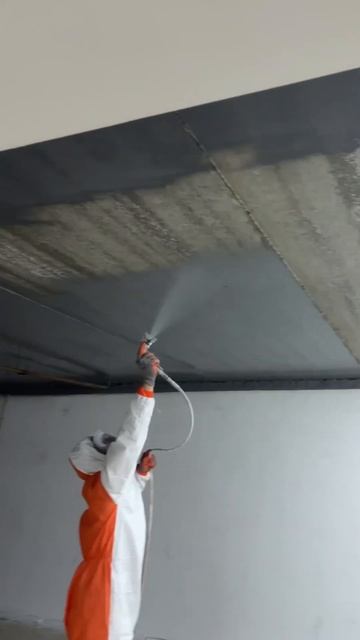 Покраска безвоздушным способом #ремонт смотреть онлайн