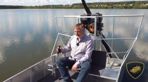 Обзор аэролодки Нерпа 240Б: вес 126 кг, мощность двигател?