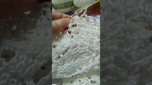 Вяжем белое платье 3. смотреть онлайн