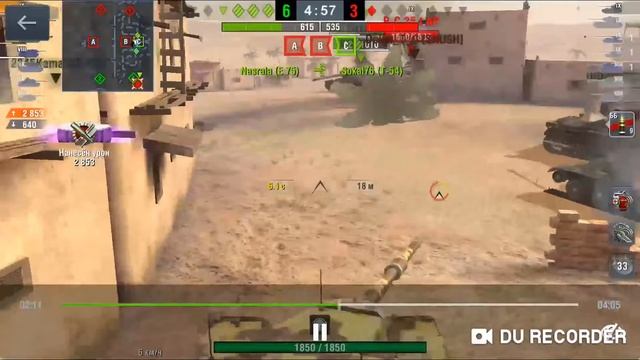 Мастер на Коне (Conqueror)/ WoT Blitz/ 4055 damage смотреть онлайн