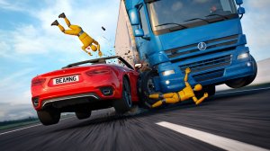 Автомобили против выбоин: Дорожные выбоины и неровности. Аварии в BeamNG.Drive #3|Бемиджи Драйв|