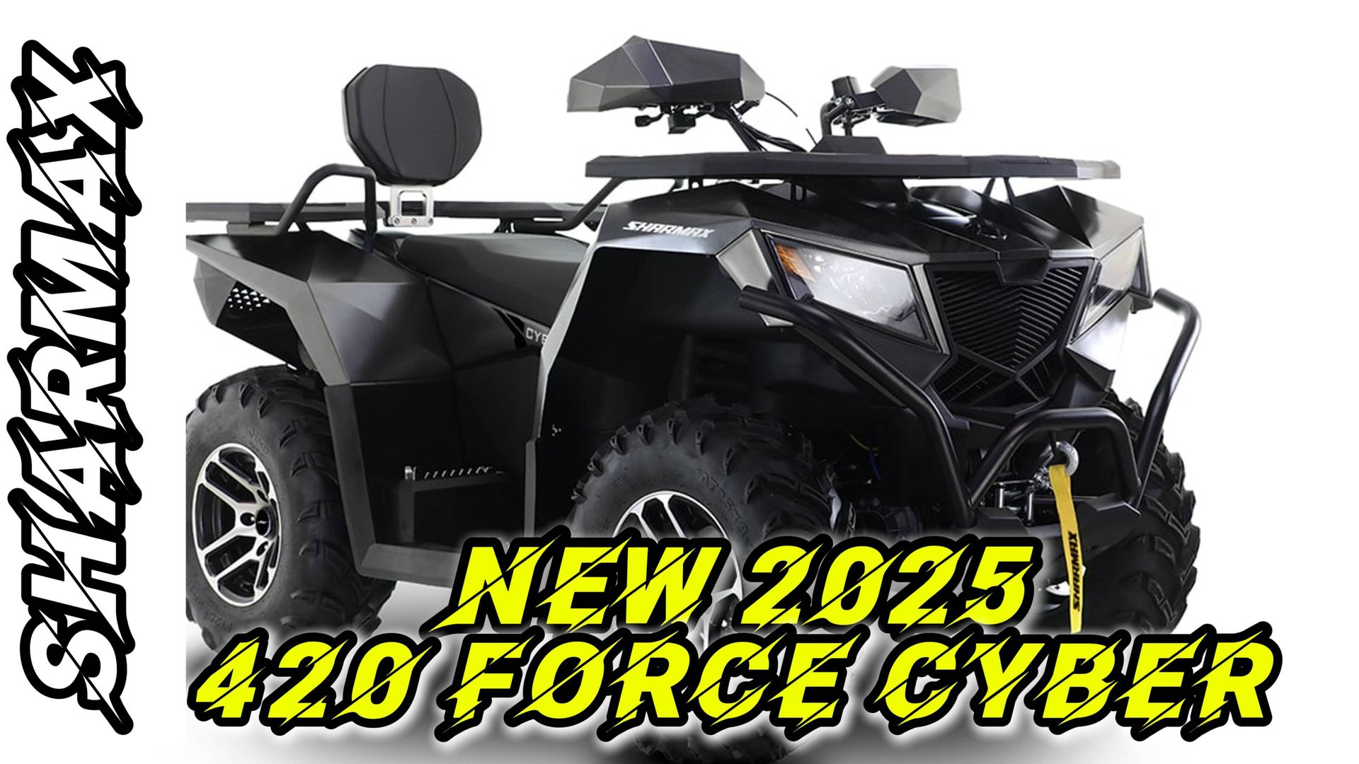 НОВИНКА 2025 Квадроцикл Sharmax 420 Force Cyber #sharmax #automobile #motosnab #motovlog #квадроцикл