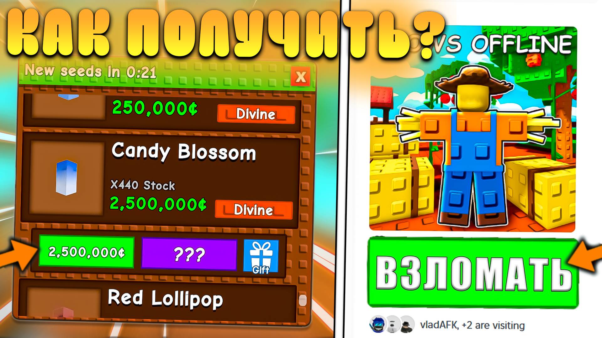 👾Я ВЗЛОМАЛ Grow A Garden И ПОЛУЧИЛ Candy Blossom БЕСПЛАТНО В РОБЛОКС! Вырасти сад в roblox смотреть онлайн