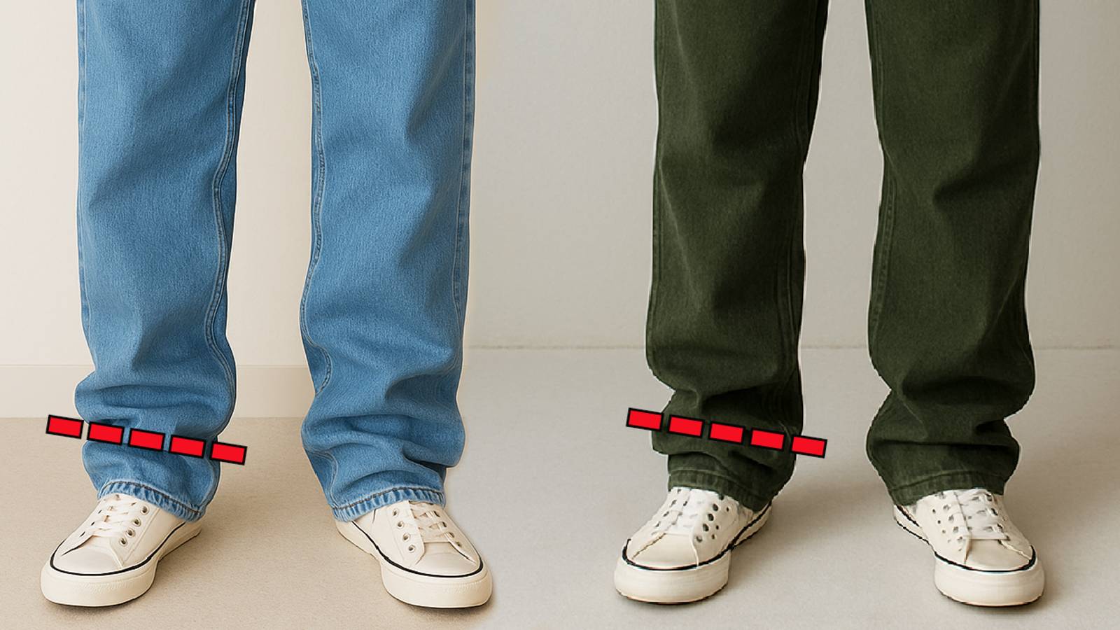 DIY: 2 простых способа — как укоротить джинсы и сохранить фирменный край смотреть онлайн