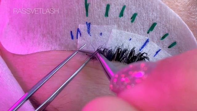 Процесс наращивания ресниц эффекта Американка схемы ? смотреть онлайн
