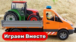 Машинки мультики ! 🚜 У трактора отвалилось колесо — кто поможет? Весёлая история для детей